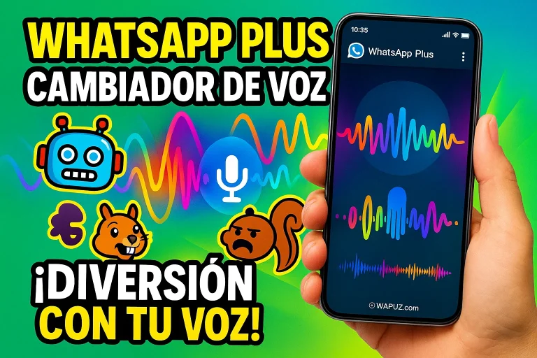 WhatsApp Plus Cambiador de Voz