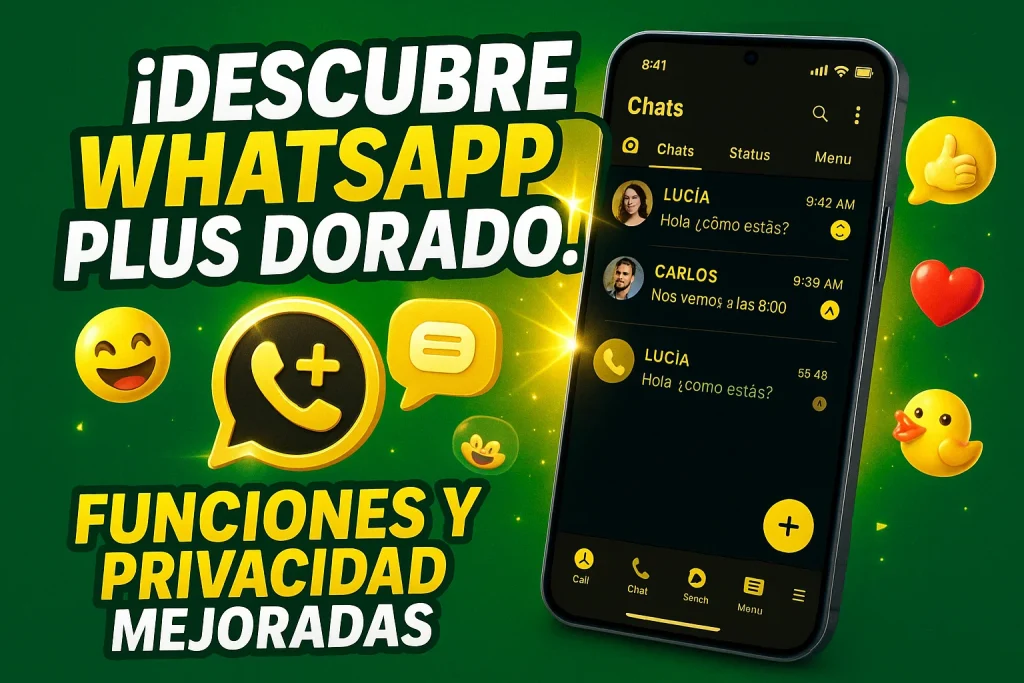 WhatsApp Plus Dorado apk