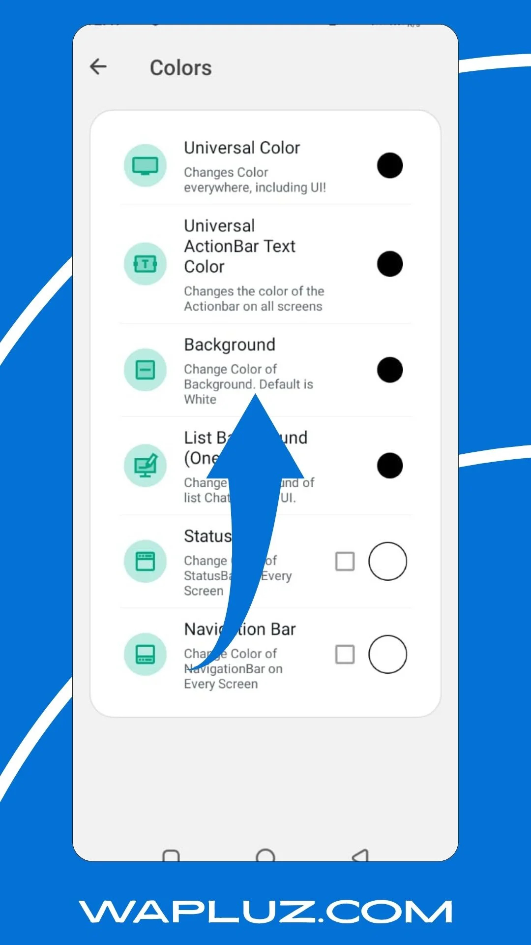 WhatsApp Plus Fondos Personalizados para Chats Captura de pantalla