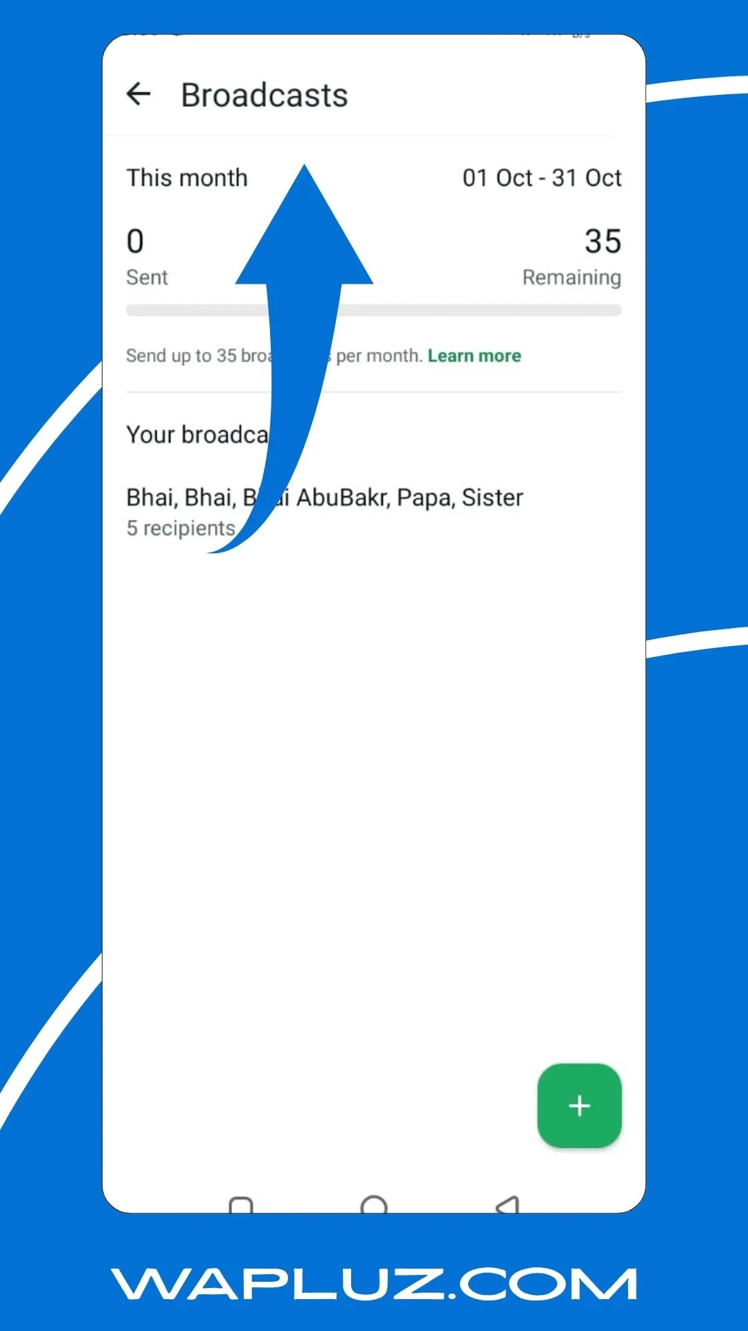 WhatsApp Plus Múltiples Mensajes Captura de pantalla