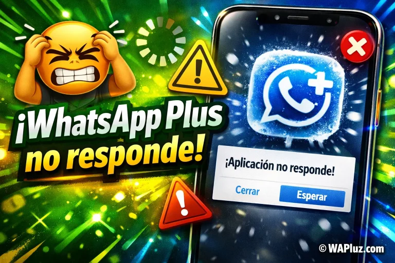 WhatsApp Plus no responde